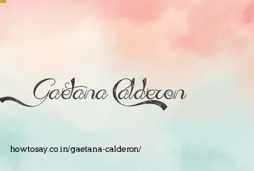 Gaetana Calderon
