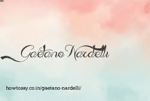 Gaetano Nardelli