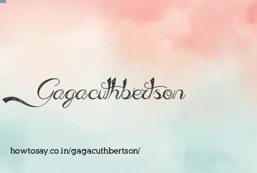 Gagacuthbertson