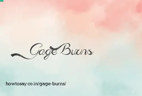 Gage Burns