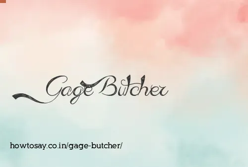 Gage Butcher