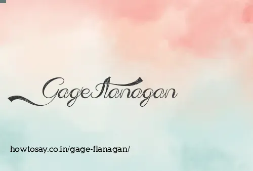 Gage Flanagan
