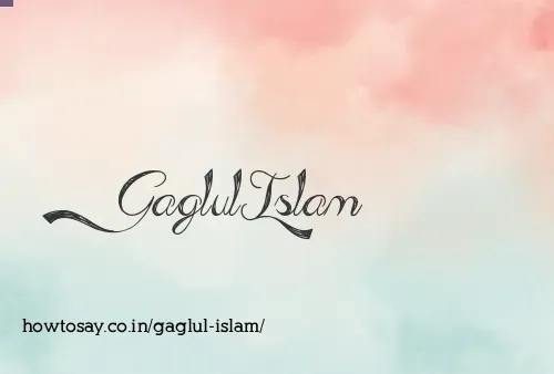 Gaglul Islam