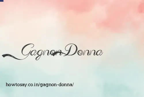 Gagnon Donna