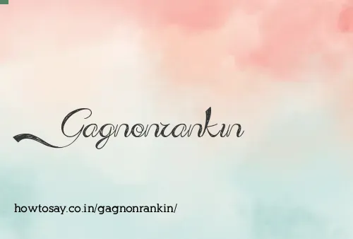 Gagnonrankin