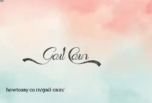 Gail Cain