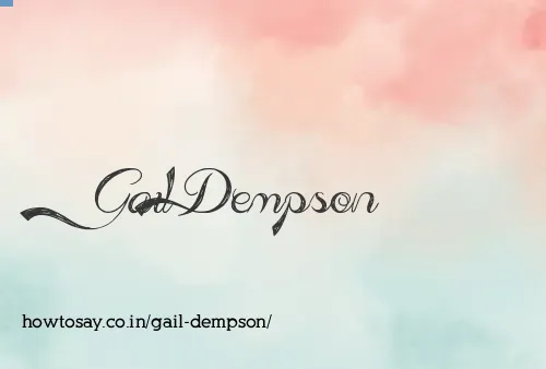 Gail Dempson