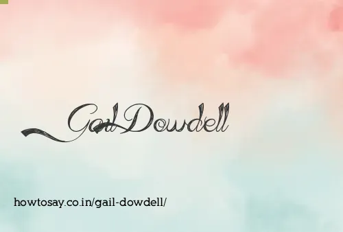 Gail Dowdell