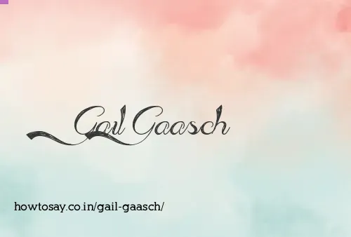 Gail Gaasch