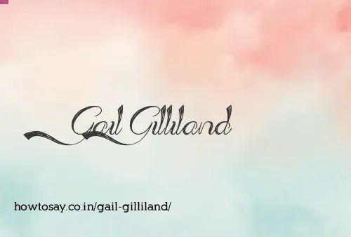 Gail Gilliland