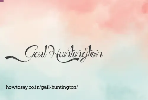 Gail Huntington