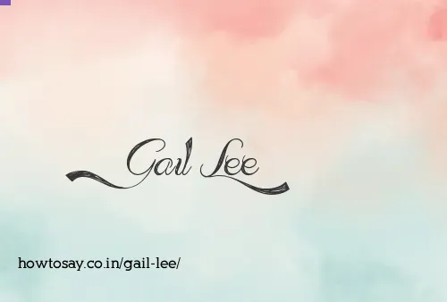 Gail Lee