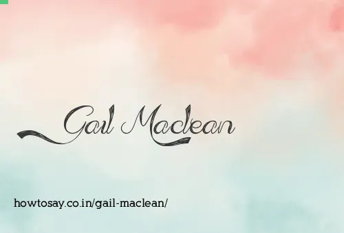 Gail Maclean