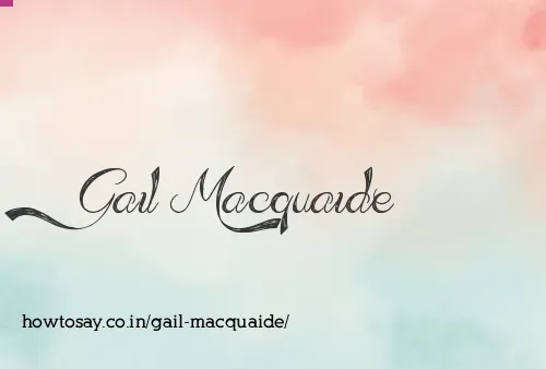 Gail Macquaide