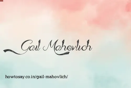 Gail Mahovlich