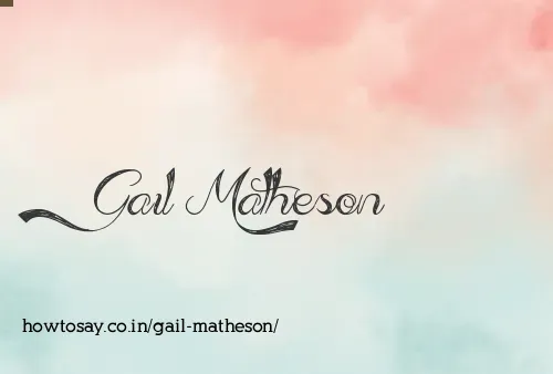 Gail Matheson