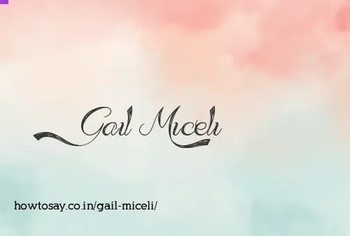 Gail Miceli