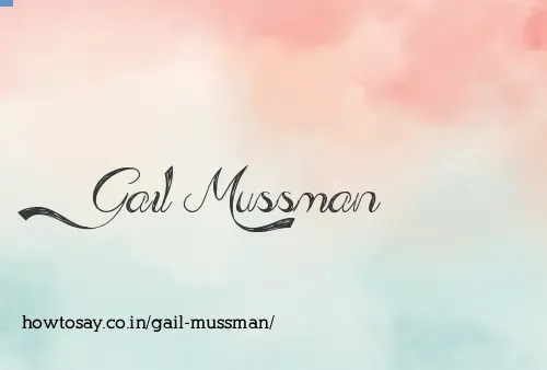 Gail Mussman