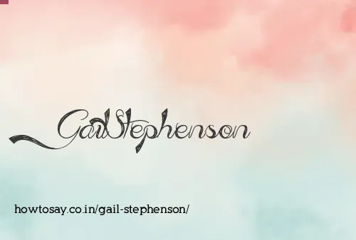 Gail Stephenson