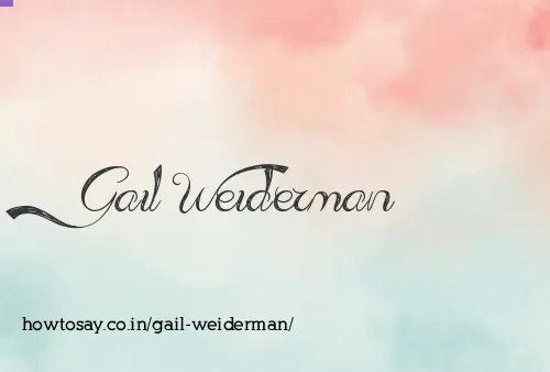 Gail Weiderman