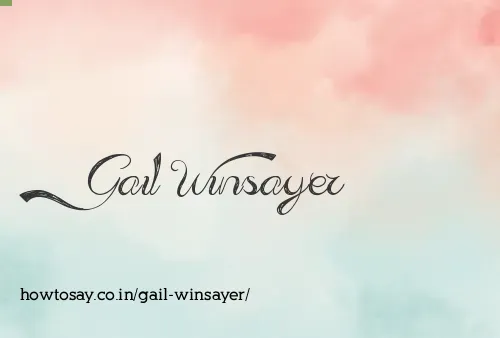 Gail Winsayer