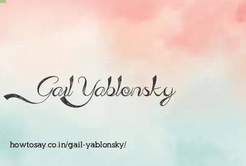 Gail Yablonsky