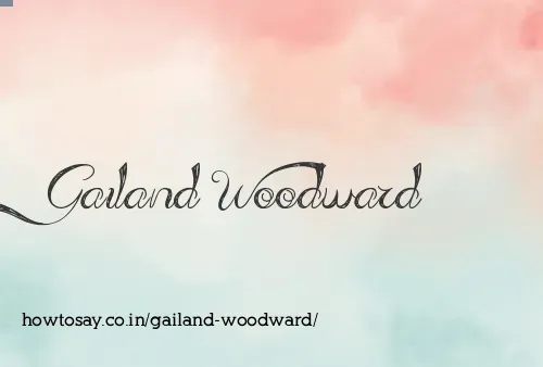 Gailand Woodward