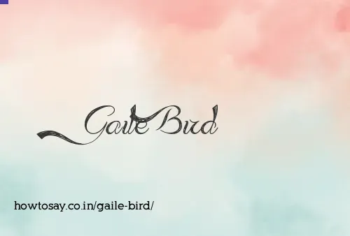 Gaile Bird
