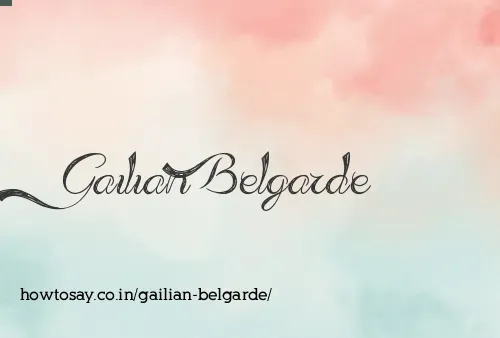 Gailian Belgarde