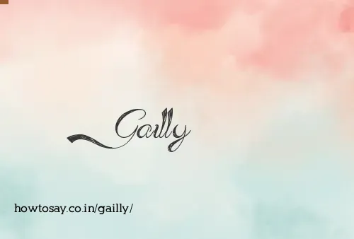 Gailly