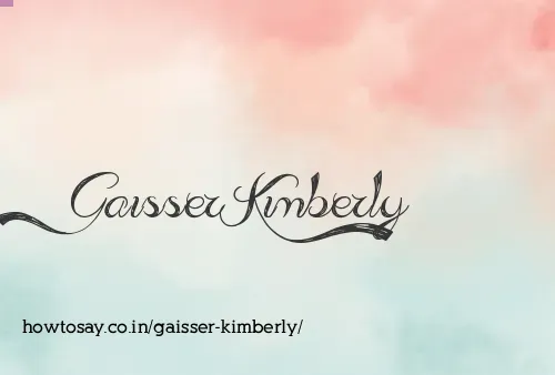 Gaisser Kimberly
