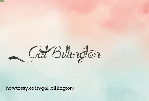 Gal Billington