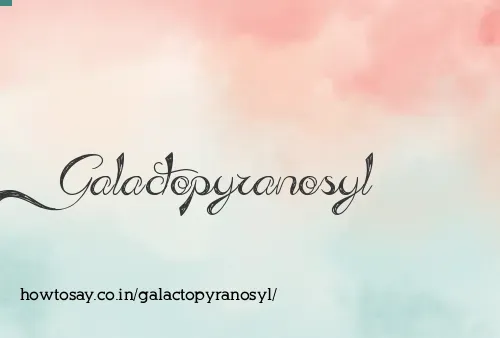 Galactopyranosyl