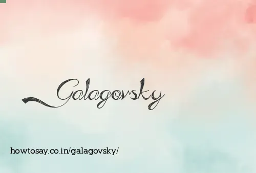 Galagovsky