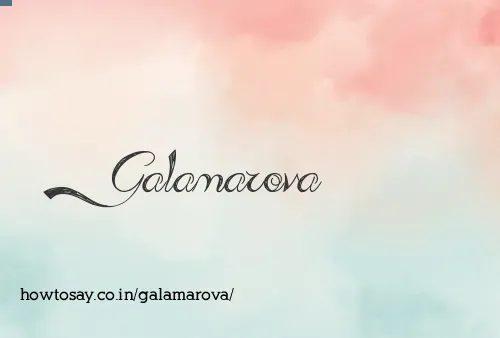 Galamarova