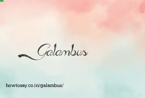 Galambus