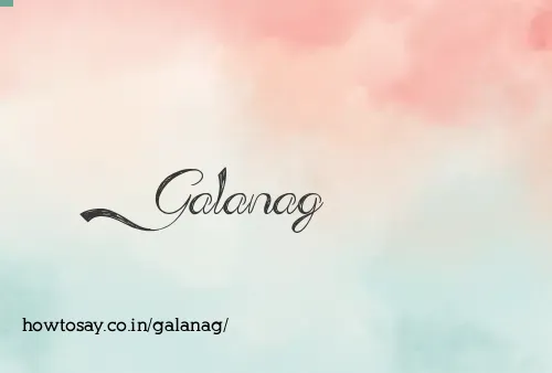 Galanag