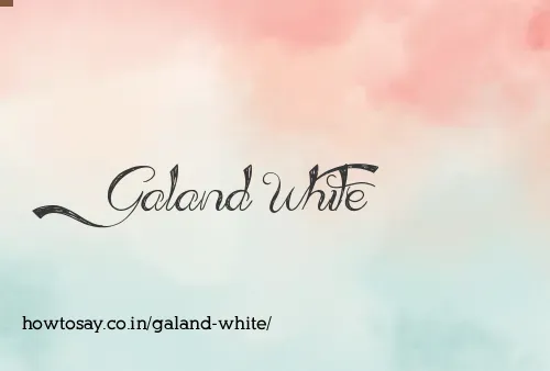 Galand White