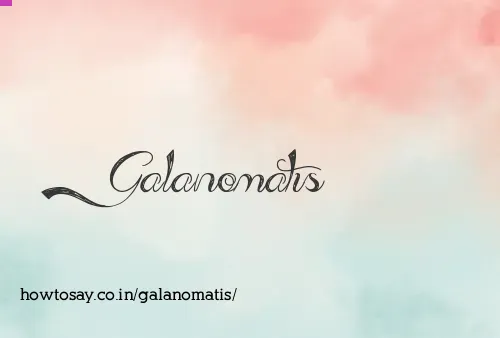 Galanomatis