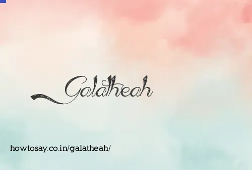 Galatheah
