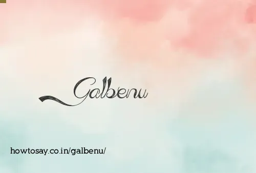 Galbenu