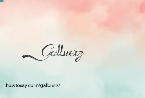 Galbierz