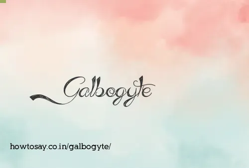 Galbogyte