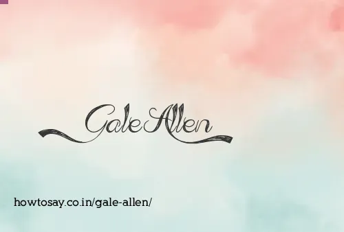 Gale Allen