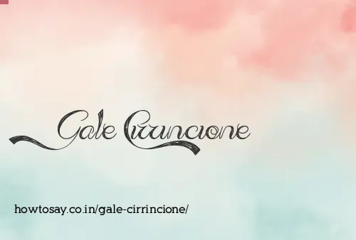 Gale Cirrincione