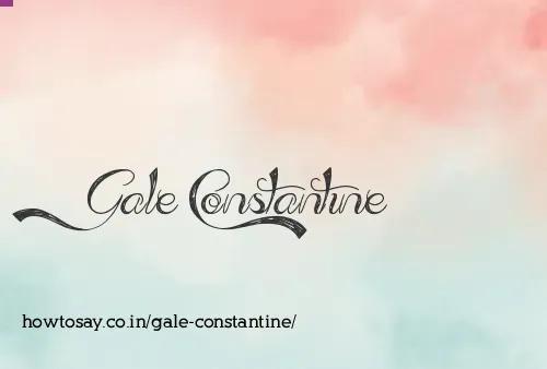 Gale Constantine