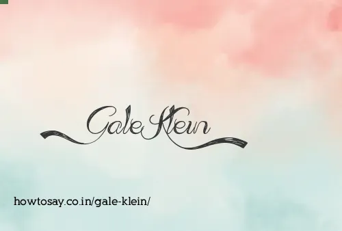 Gale Klein