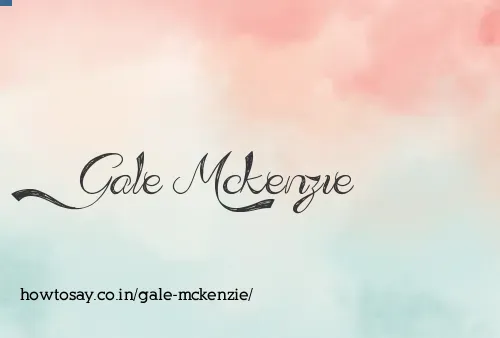 Gale Mckenzie