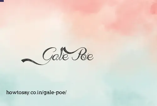 Gale Poe
