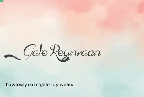 Gale Reynvaan